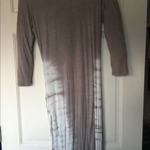 Fitted, never worn, cotton, tie dye dress